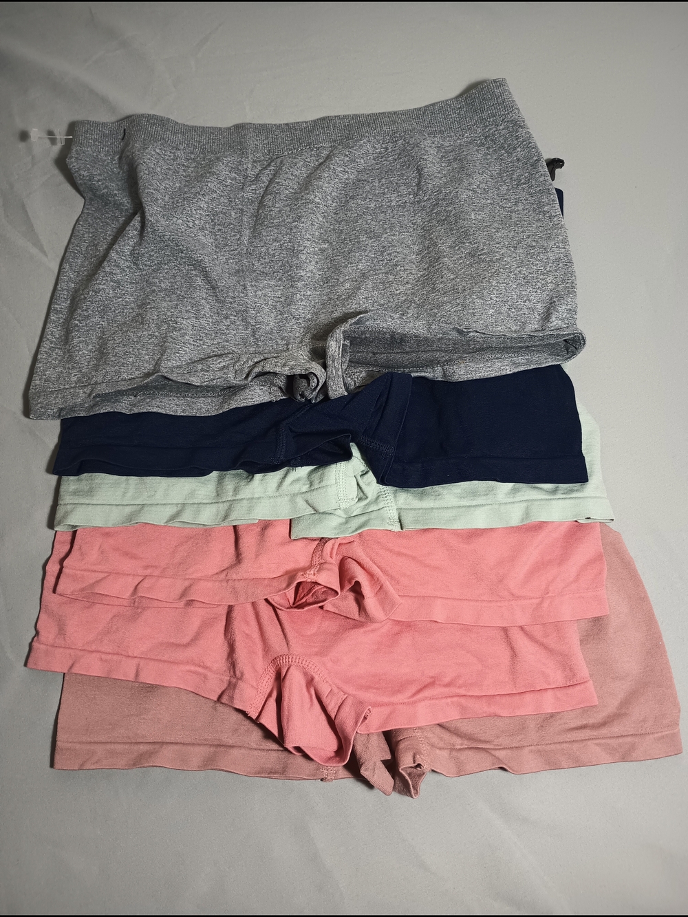 Multicolored Seamless Stretch Women's Boyshorts Underwear